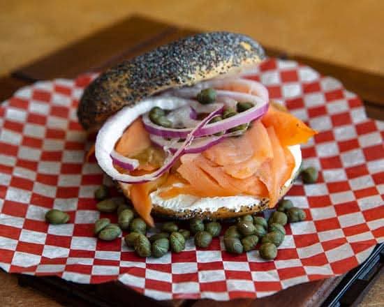 Bagel saumon fume